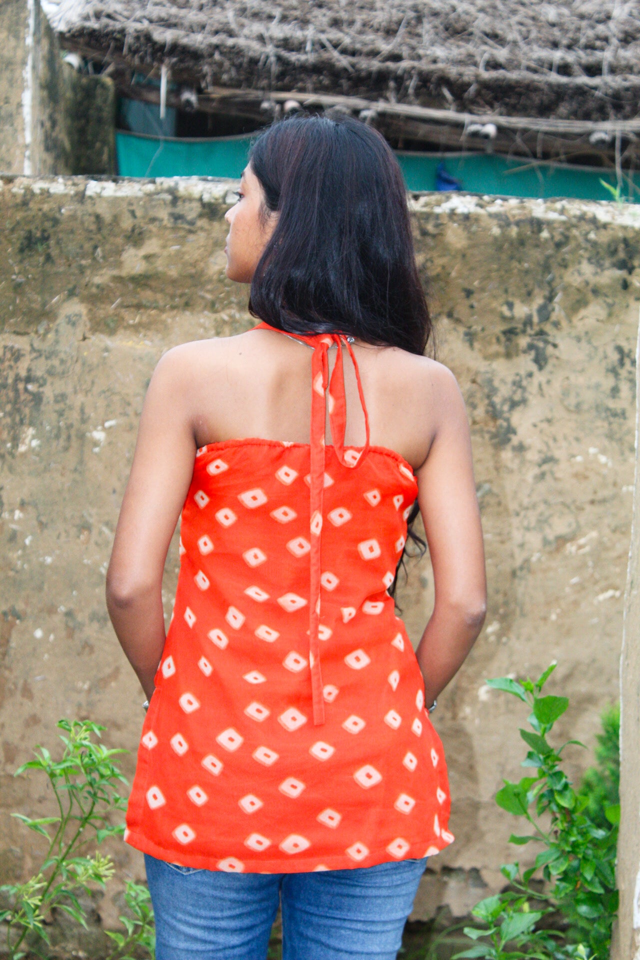 Maya's Haulter Neck Kurti